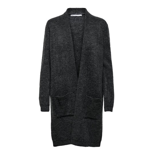 ONLY Kardigan 15179815 Szary Regular Fit ze sklepu MODIVO w kategorii Swetry damskie - zdjęcie 182731224