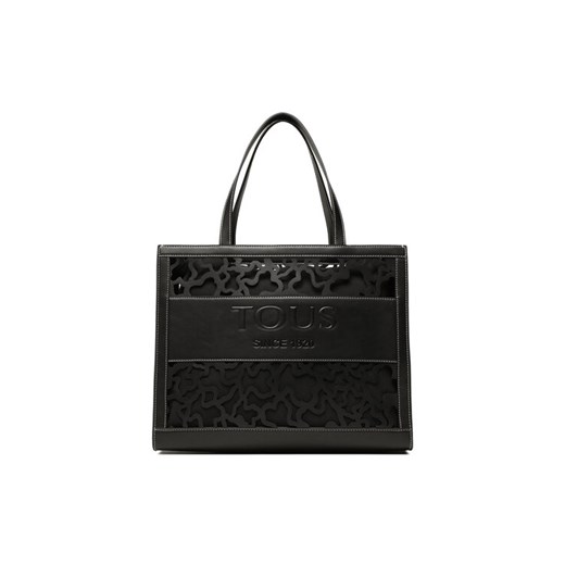 TOUS Torebka Shopping Xl Amaya K.Shock 2001660651 Czarny ze sklepu MODIVO w kategorii Torby Shopper bag - zdjęcie 182731231