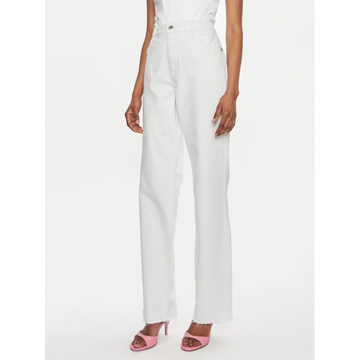 Patrizia Pepe Jeansy 2P1592/D075-W351 Écru Regular Fit ze sklepu MODIVO w kategorii Jeansy damskie - zdjęcie 182731380