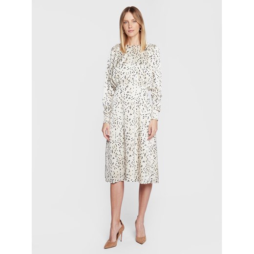 Bruuns Bazaar Sukienka codzienna Acacia Adee BBW3196 Écru Regular Fit ze sklepu MODIVO w kategorii Sukienki - zdjęcie 182731433
