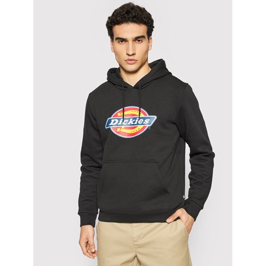 Dickies Bluza Icon Logo DK0A4XCBBLK Czarny Regular Fit ze sklepu MODIVO w kategorii Bluzy męskie - zdjęcie 182731454