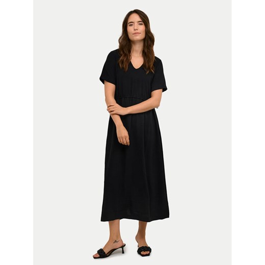 Kaffe Sukienka codzienna Dea 10508615 Czarny Regular Fit ze sklepu MODIVO w kategorii Sukienki - zdjęcie 182731493