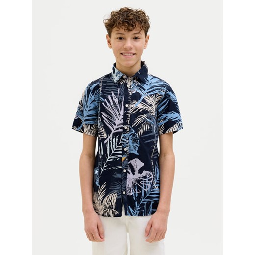 Jack&Jones Junior Koszula Hawaii 12269273 Granatowy Regular Fit ze sklepu MODIVO w kategorii Koszule chłopięce - zdjęcie 182731582