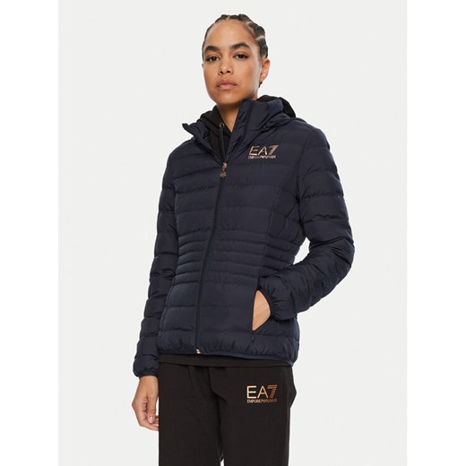 EA7 Emporio Armani Kurtka przejściowa 8NTB23 TNF8Z 0562 Granatowy Regular Fit ze sklepu MODIVO w kategorii Kurtki damskie - zdjęcie 182731613