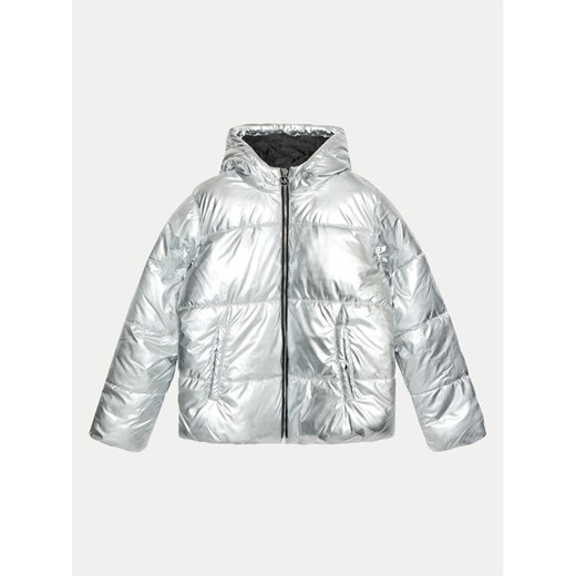 MICHAEL KORS KIDS Kurtka zimowa R30187 D Srebrny Regular Fit ze sklepu MODIVO w kategorii Kurtki dziewczęce - zdjęcie 182731690