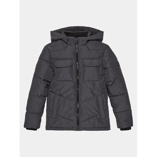 Jack&Jones Junior Kurtka zimowa 12236556 Szary Regular Fit ze sklepu MODIVO w kategorii Kurtki chłopięce - zdjęcie 182731764
