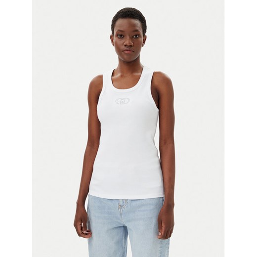 Liu Jo Top WA5367 J0295 Biały Regular Fit ze sklepu MODIVO w kategorii Bluzki damskie - zdjęcie 182731801
