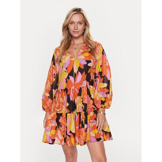 Seafolly Sukienka plażowa 54913-DR Czarny ze sklepu MODIVO w kategorii Odzież plażowa - zdjęcie 182731843
