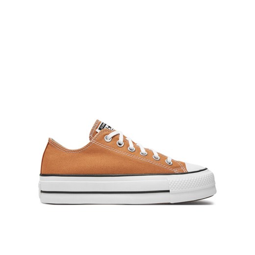 Converse Trampki Chuck Taylor All Star Lift Platform Ox A11540C Pomarańczowy ze sklepu MODIVO w kategorii Trampki damskie - zdjęcie 182732001
