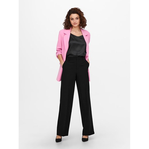 ONLY Spodnie materiałowe 15258191 Czarny Wide Leg ze sklepu MODIVO w kategorii Spodnie damskie - zdjęcie 182732021