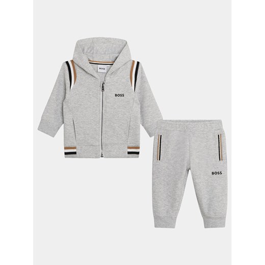Boss Dres J50630 M Szary Regular Fit ze sklepu MODIVO w kategorii Dresy dla niemowlaka - zdjęcie 182732143