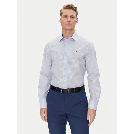 Tommy Hilfiger Koszula MW0MW38960 Niebieski Regular Fit ze sklepu MODIVO w kategorii Koszule męskie - zdjęcie 182732160