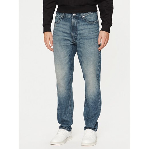 HUGO Jeansy 50530635 Niebieski Straight Fit ze sklepu MODIVO w kategorii Jeansy męskie - zdjęcie 182732162