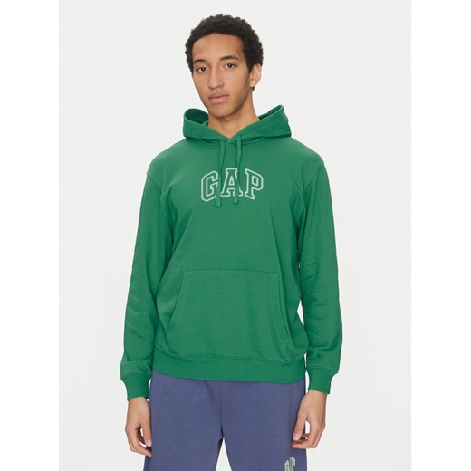 Gap Bluza 708409-01 Zielony Regular Fit ze sklepu MODIVO w kategorii Bluzy męskie - zdjęcie 182732202