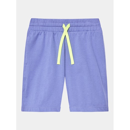 United Colors Of Benetton Szorty materiałowe 3096G9016 Fioletowy Regular Fit ze sklepu MODIVO w kategorii Spodenki niemowlęce - zdjęcie 182732241