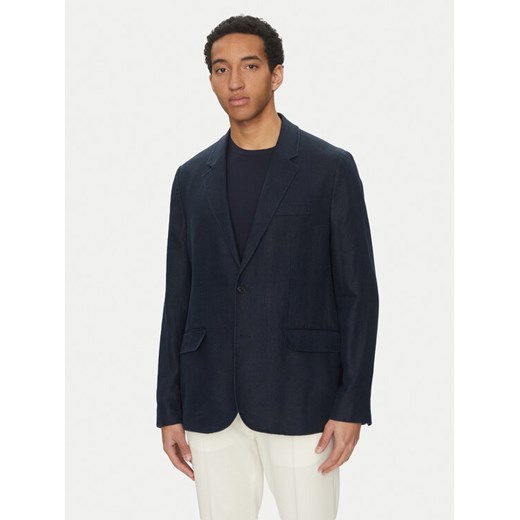 Michael Kors Marynarka CS5100TBEY Granatowy Slim Fit ze sklepu MODIVO w kategorii Marynarki męskie - zdjęcie 182732254