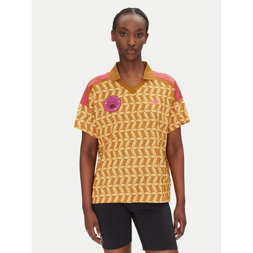 adidas T-Shirt FARM Rio JD6303 Pomarańczowy Loose Fit ze sklepu MODIVO w kategorii Bluzki damskie - zdjęcie 182732323