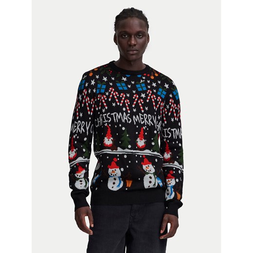 Blend Sweter 20717601 Granatowy Regular Fit ze sklepu MODIVO w kategorii Swetry męskie - zdjęcie 182732340