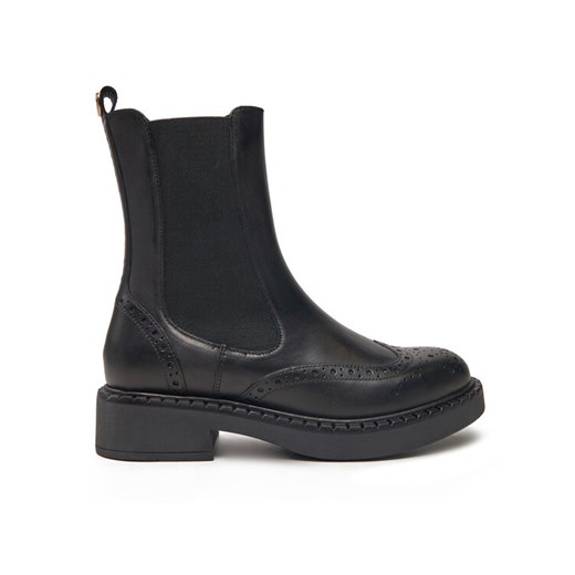 TWINSET Sztyblety 242TGT090 Czarny ze sklepu MODIVO w kategorii Botki - zdjęcie 182732352
