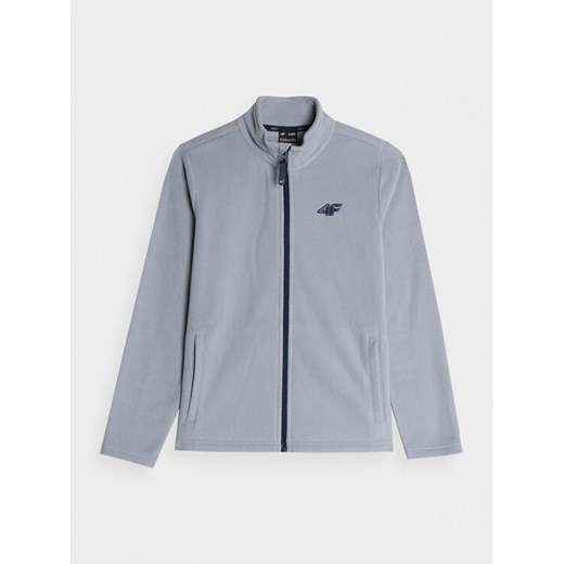 4F Polar 4FJAW23TFLEM105 Szary Regular Fit ze sklepu MODIVO w kategorii Bluzy chłopięce - zdjęcie 182732384