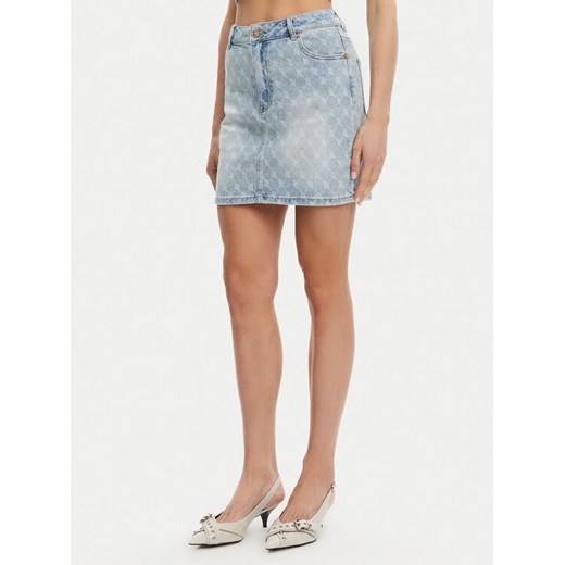 Gaudi Spódnica jeansowa 511BD76001 Niebieski Regular Fit ze sklepu MODIVO w kategorii Spódnice - zdjęcie 182732404