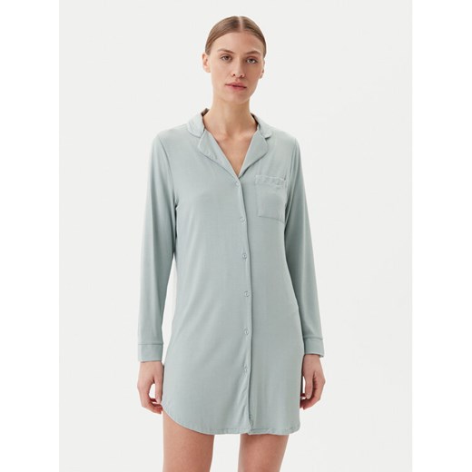 Hunkemöller Koszula nocna Essential 301472 Zielony ze sklepu MODIVO w kategorii Koszule nocne - zdjęcie 182732461