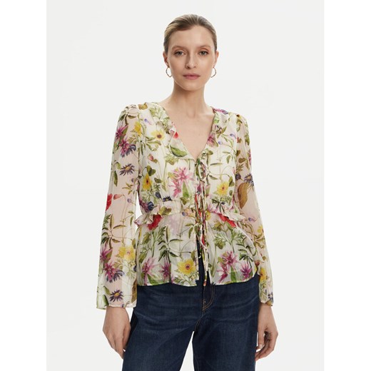 French Connection Bluzka 72YOK Kolorowy Regular Fit ze sklepu MODIVO w kategorii Bluzki damskie - zdjęcie 182732493