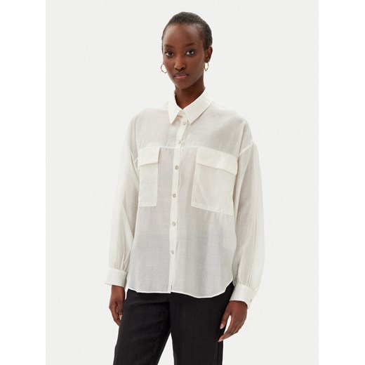Rinascimento Koszula CFC0123656003 Écru Relaxed Fit ze sklepu MODIVO w kategorii Koszule damskie - zdjęcie 182732510
