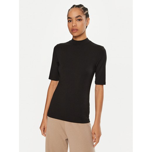 Calvin Klein Bluzka K20K207744 Czarny Regular Fit ze sklepu MODIVO w kategorii Bluzki damskie - zdjęcie 182732511