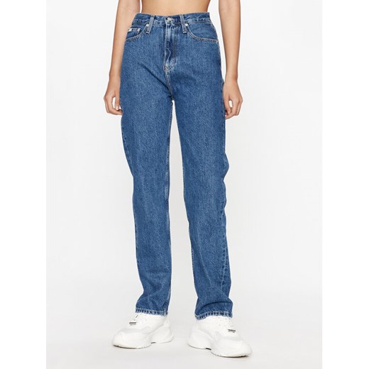 Calvin Klein Jeans Jeansy J20J221796 Niebieski Straight Fit 32_32 MODIVO