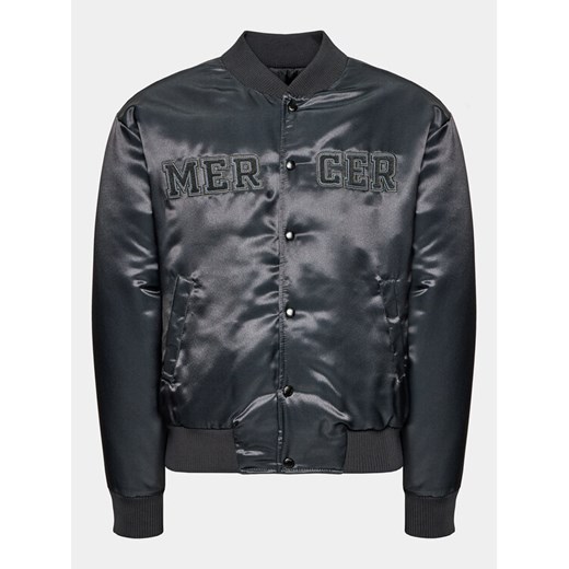 Mercer Amsterdam Kurtka bomber Unisex The Varsity MEAP233003 Szary Classic Fit ze sklepu MODIVO w kategorii Kurtki męskie - zdjęcie 182732533