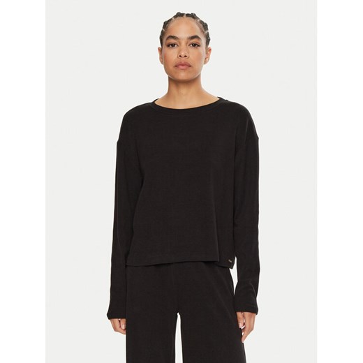 Guess Koszulka piżamowa Elsa O4BP01 KCHZ2 Czarny Relaxed Fit ze sklepu MODIVO w kategorii Piżamy damskie - zdjęcie 182732581