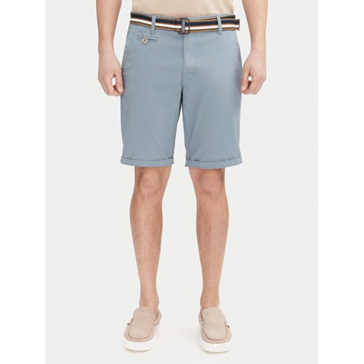 INDICODE Szorty materiałowe Royce 70-039 Niebieski Slim Fit ze sklepu MODIVO w kategorii Spodenki męskie - zdjęcie 182732694