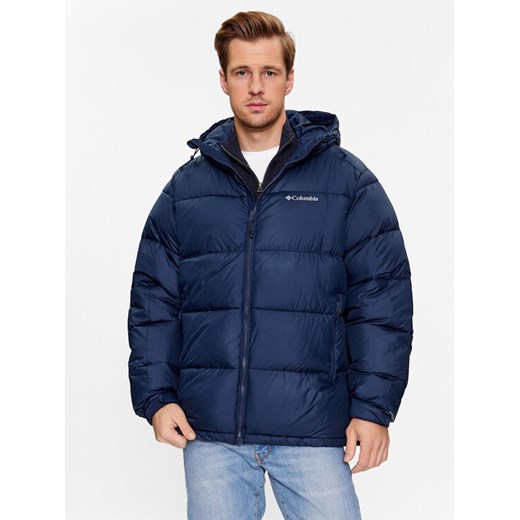 Columbia Kurtka zimowa Pike Lake™ II Hooded Jacket Granatowy Regular Fit ze sklepu MODIVO w kategorii Kurtki męskie - zdjęcie 182732741