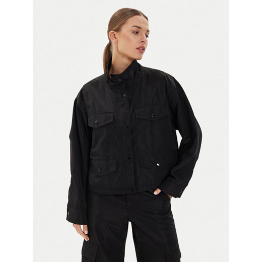 MICHAEL Michael Kors Kurtka przejściowa MT420F97LD Czarny Loose Fit ze sklepu MODIVO w kategorii Kurtki damskie - zdjęcie 182732780