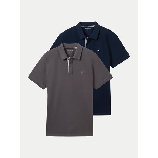 Tom Tailor Komplet 2 koszulek polo 1044879 Kolorowy Regular Fit ze sklepu MODIVO w kategorii T-shirty męskie - zdjęcie 182732784