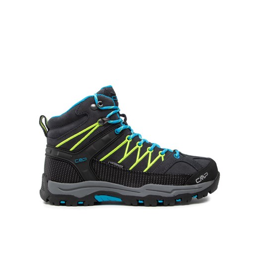 CMP Trekkingi Kids Rigel Mid Trekking Shoes Wp 3Q12944J Czarny ze sklepu MODIVO w kategorii Buty trekkingowe dziecięce - zdjęcie 182732822
