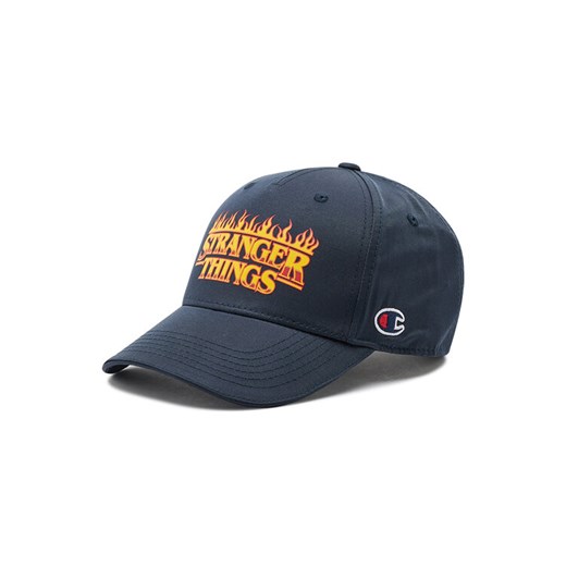 Champion Czapka z daszkiem Stranger Things 805711 KK001 Czarny ze sklepu MODIVO w kategorii Czapki dziecięce - zdjęcie 182732894