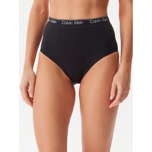 Calvin Klein Underwear Figi klasyczne z wysokim stanem LV00QF8282 Czarny ze sklepu MODIVO w kategorii Majtki damskie - zdjęcie 182732962