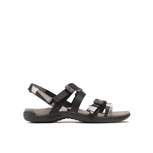 Merrell Sandały District 3 Backstrap Web J004190 Czarny ze sklepu MODIVO w kategorii Sandały damskie - zdjęcie 182732970