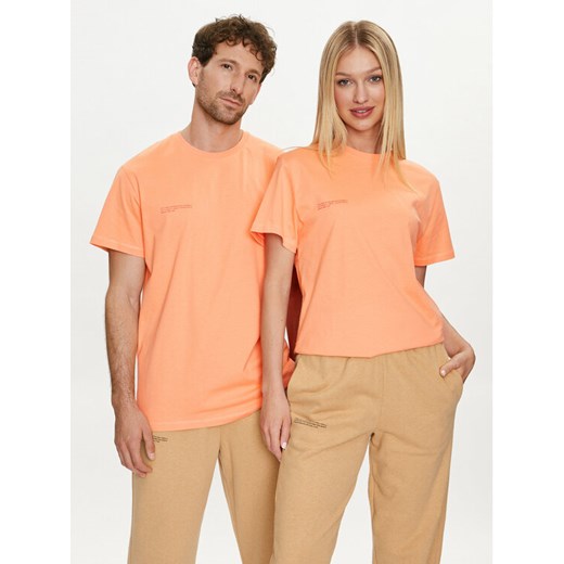 Pangaia T-Shirt Tropics 365 Midweight Pomarańczowy Regular Fit ze sklepu MODIVO w kategorii Bluzki damskie - zdjęcie 182733002