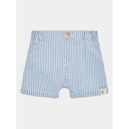United Colors Of Benetton Szorty materiałowe 47PQA900A Niebieski Regular Fit ze sklepu MODIVO w kategorii Spodenki dziewczęce - zdjęcie 182733022