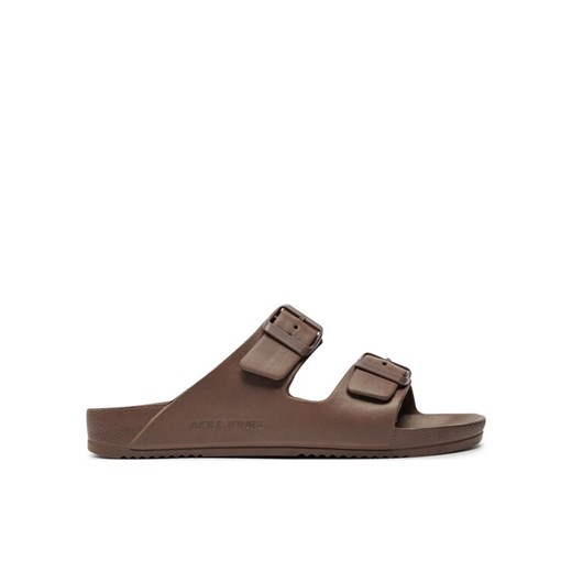 Jack&Jones Klapki Jfwcroxton 12204004 Brązowy ze sklepu MODIVO w kategorii Klapki męskie - zdjęcie 182733103