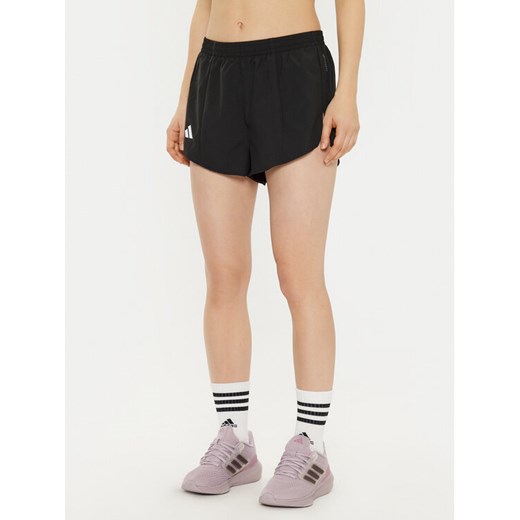 adidas Szorty sportowe IN8707 Czarny Regular Fit ze sklepu MODIVO w kategorii Szorty - zdjęcie 182733163
