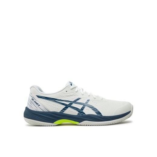 Asics Buty do tenisa Gel-Game 9 Clay/Oc 1041A358 Biały ze sklepu MODIVO w kategorii Buty sportowe męskie - zdjęcie 182733171
