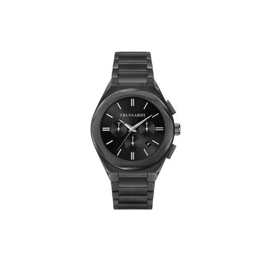 Trussardi Zegarek R2453156002 Czarny ze sklepu MODIVO w kategorii Zegarki - zdjęcie 182733191