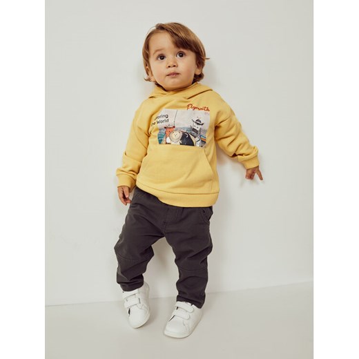 Zippy Bluza ZBBAP0202 23023 Żółty Regular Fit ze sklepu MODIVO w kategorii Bluzy chłopięce - zdjęcie 182733282