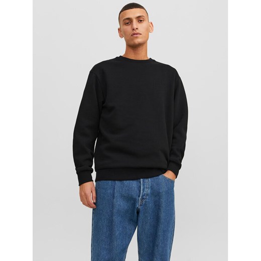 Jack&Jones Bluza Bradley 12249341 Czarny Relaxed Fit ze sklepu MODIVO w kategorii Bluzy męskie - zdjęcie 182733290