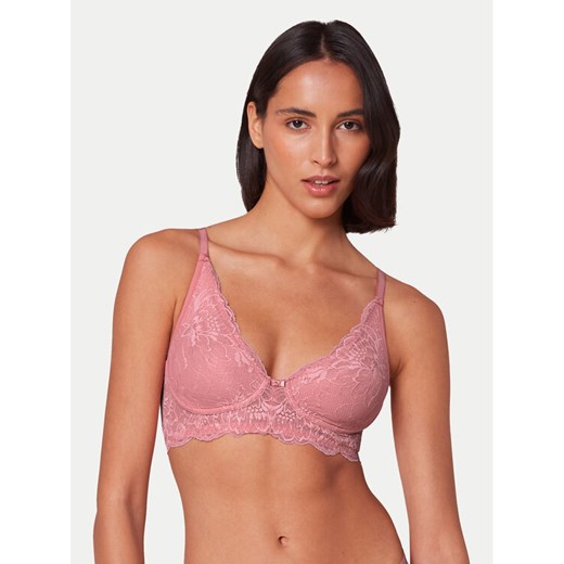 Triumph Biustonosz bezfiszbinowy Amourette Charm T10214451 Różowy ze sklepu MODIVO w kategorii Biustonosze - zdjęcie 182733300