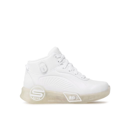 Skechers Sneakersy S-Lights Remix 310100L/WHT Biały ze sklepu MODIVO w kategorii Buty sportowe dziecięce - zdjęcie 182733373